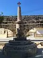 Aqueduct and cross