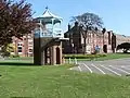 Sentry post (with Medical Officers' Mess and Nursing Sisters' Mess behind).