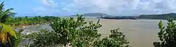 A view of Baracoa across the bay