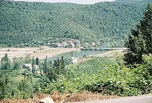 Bartın river, near the Black Sea