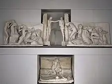 Plaster model of the monument at the Musée des Beaux-Arts, Lyon