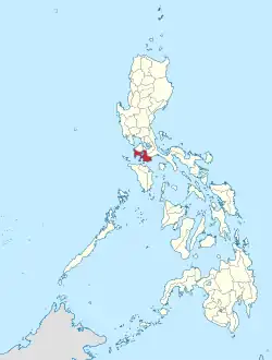 Location in the Philippines