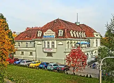 Former building of Bydgoszcz Rowing Association (1914)  at Bernardyńska Street, registered on Kuyavian-Pomeranian Heritage list