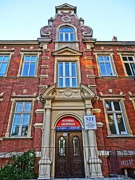 Entrance on Staszica street