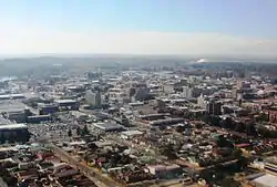 The CBD of Benoni