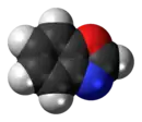 Space-filling molecular model