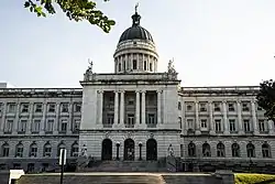 The Bergen County Court House in Hackensack, New Jersey