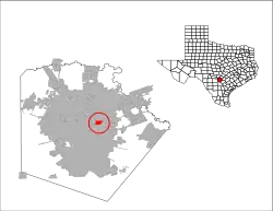 Location of Terrell Hills, Texas