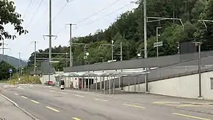 Elevated station platforms