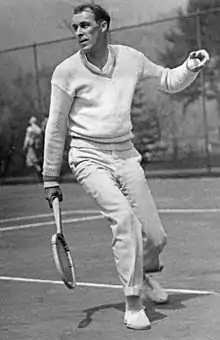 Image 48Bill Tilden, a joint all-time record holder in men's singles (from US Open (tennis))