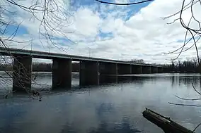 I-291 and the Bissell Bridge in Windsor