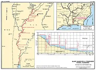 U.S. Army Corps of Engineers Survey of the Black Warrior and Tombigbee Rivers