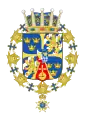 Sigvard's arms as Prince of Sweden and Duke of Uppland