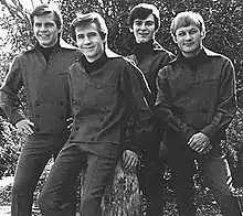 The Bobby Fuller Four in 1965L-R Randy Fuller, Bobby Fuller, DeWayne Quirico and Jim Reese