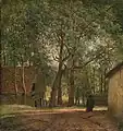 A. Schelfhout, Boerenschuur / Farmyard, c. 1820-30; oil on paper