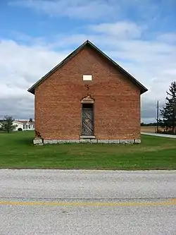 Former school west of LaRue