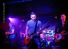 Boyce Avenue performing in 2010