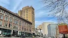 Hahne and Company and Griffith Building on Broad Street