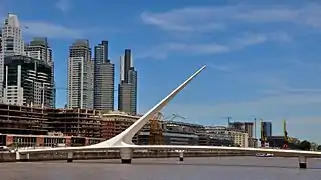 Santiago Calatrava's "Woman's Bridge"