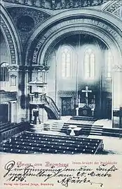 Old Postcard, interiors, c. 1900