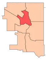 Calgary Federal Districts