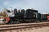 1922 Shay locomotive, West Side Lumber Co. #8, on display in Cañon City, Colorado