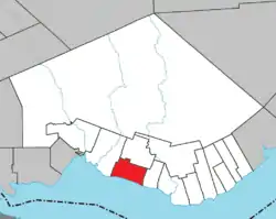 Location within Bonaventure RCM.