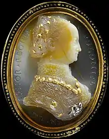 Cameo of Bona Sforza