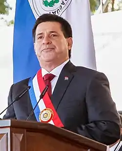 Horacio Cartes, President of the Republic of Paraguay, 2013–2018