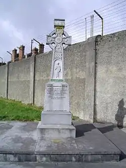 Celtic Cross at Columb  Military Barracks, Mullingar