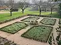 Garden and fountain