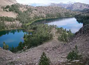 Aerial view of Chamberlain Basin