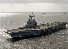 French aircraft carrier Charles de Gaulle