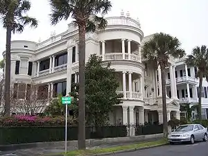 Image 25A historic home on the Battery in Charleston (from History of South Carolina)