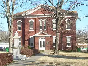 Cherokee National Capitol in Tahlequah.