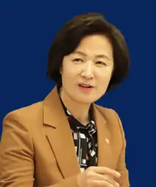 Choo Mi-ae, former Minister of Justice