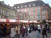 Christmas market in Bolzano, Italy