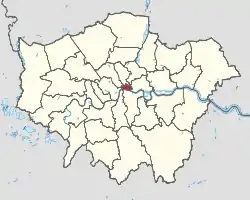 Location within Greater London