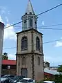 The cathedral bell tower