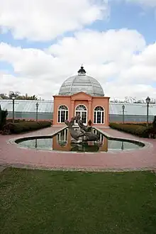 Conservatory at New Orleans Botanical Gardens, a Koch design