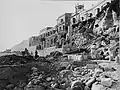 Construction of the Sliema promenade, ca. 1890