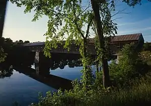 Cornish–Windsor Covered Bridge, built 1866, rebuilt 1988