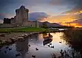 Sunset at Ross Castle