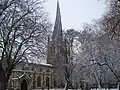 The church in the snow, February 2009