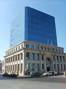 Reconstruction of the CSAV Headquarters on Sotomayor Square in Valparaíso, Chile.