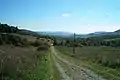 The Czeremcha-Čertižné foot-only border crossing between Poland and Slovakia (mountain pass footpath)