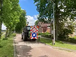 Tractor in Dalerpeel