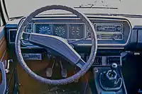 Series 1 dashboard, here a Mirafiori Special's