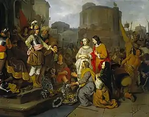 The Continence of Scipio (1653) by Gerbrand van den Eeckhout