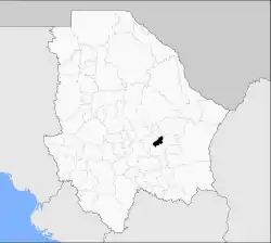 Municipality of Delicias in Chihuahua